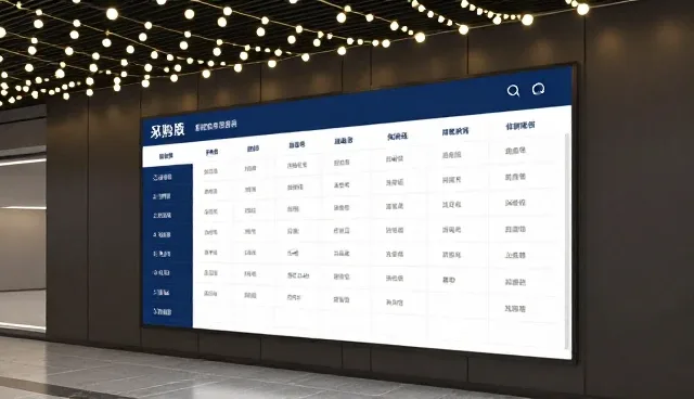 网站设计模板:助力采购供应行业分类查询平台建设