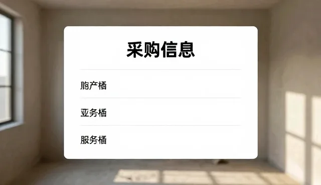 采购信息展示性能优化:两种做法的比较与取舍